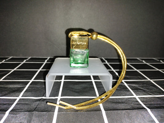 2 Pack Green Glass 8ml Car Air Fresheners